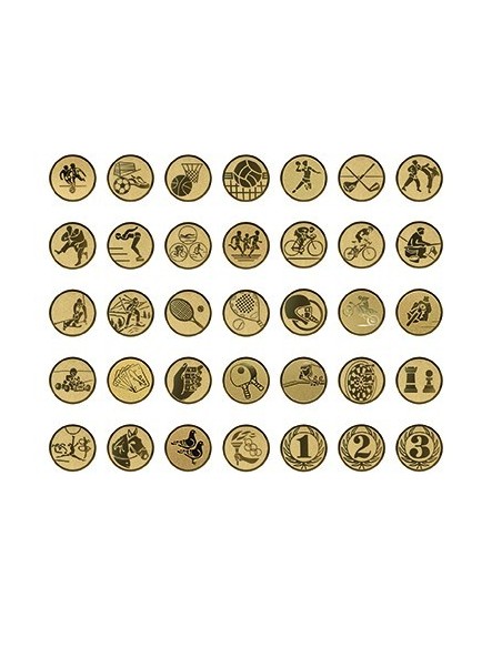 MEDALLA DE 7 CENTIMETROS