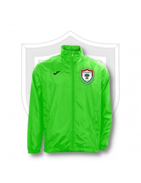 CHUBASQUERO IRIS VERDE FLUOR LOGO CLUB