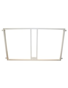 SOPORTE METALICO PARA SUJECCION TABLERO Y ARO BALONCESTO A LA PARED- BLANCO