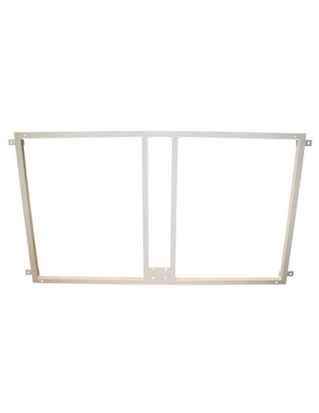 SOPORTE METALICO PARA SUJECCION TABLERO Y ARO BALONCESTO A LA PARED- BLANCO