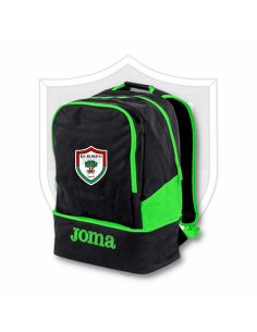 MOCHILA ESTADIO NEGRO VERDE EF EL OLIVO