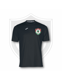 CAMISETA NEGRA LOGO DORSAL EF EL OLIVO